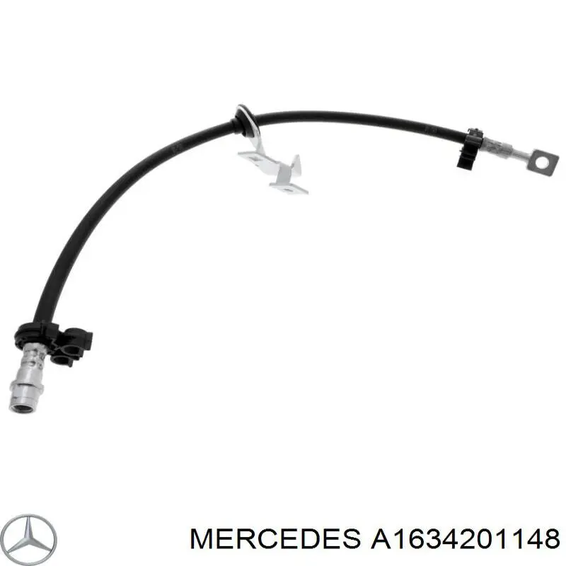 Шланг тормозной передний, левый Mercedes A1634201148 цена, от 23.56 USD
