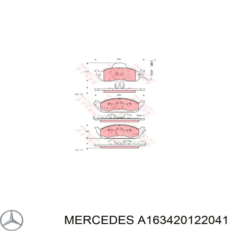 A163420122041 Mercedes 