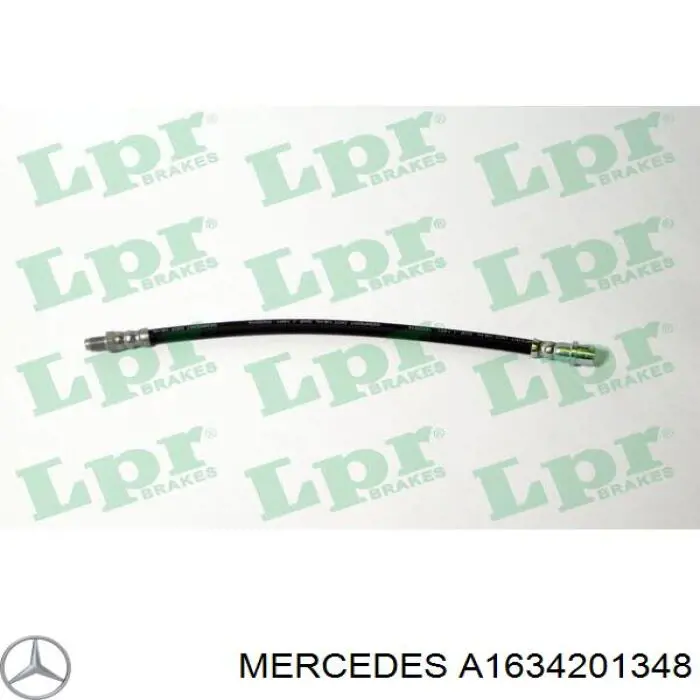Купить A1634201348 Mercedes Задний тормозной шланг