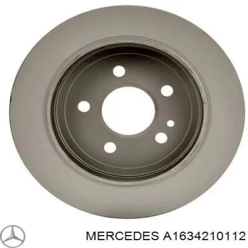 Задний дисковый тормоз Mercedes A1634210112
