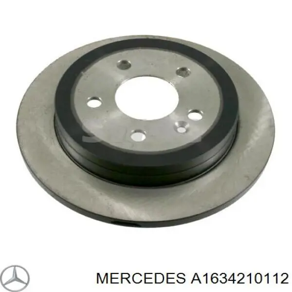 A1634210112 Mercedes диск тормозной задний