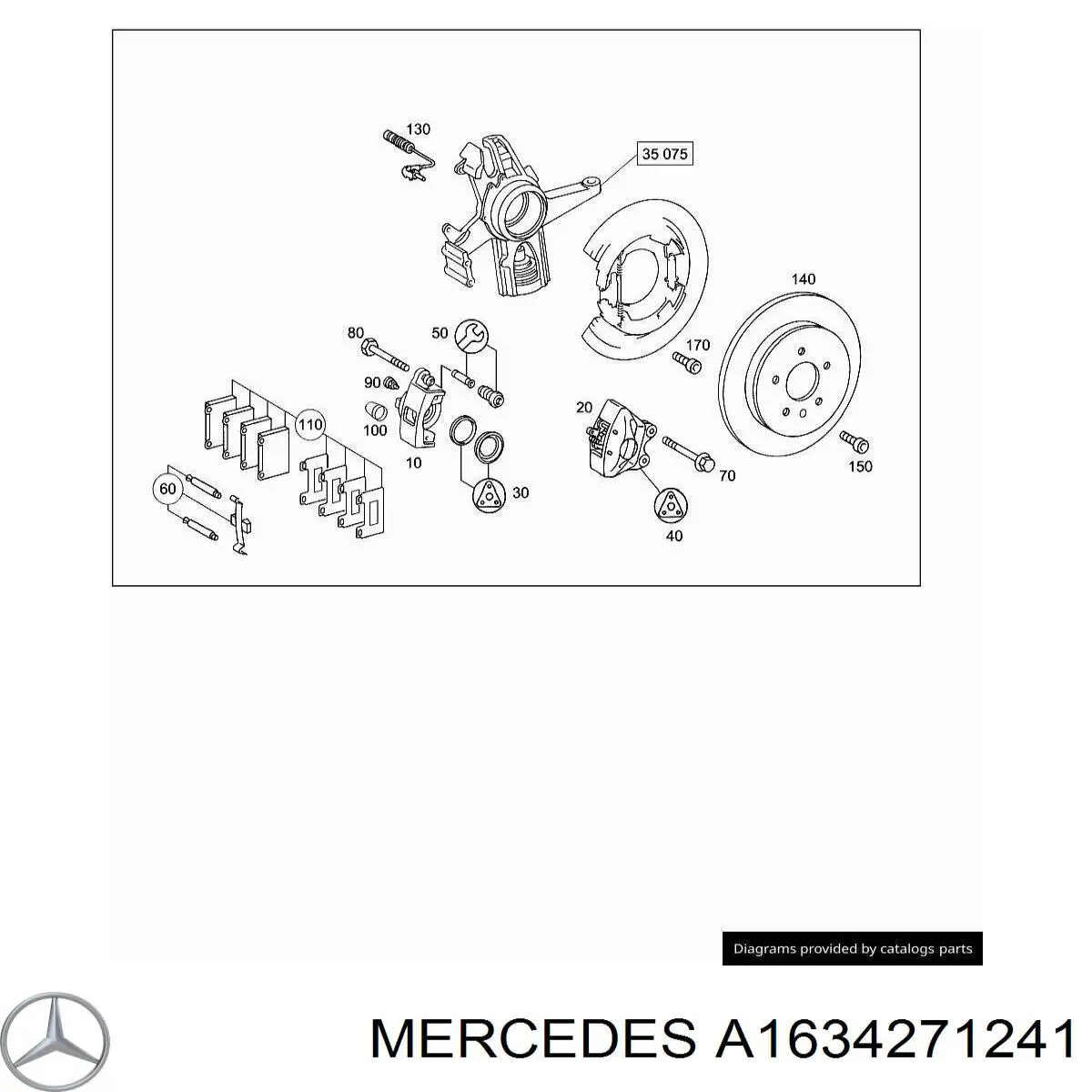 A1634271241 Mercedes 