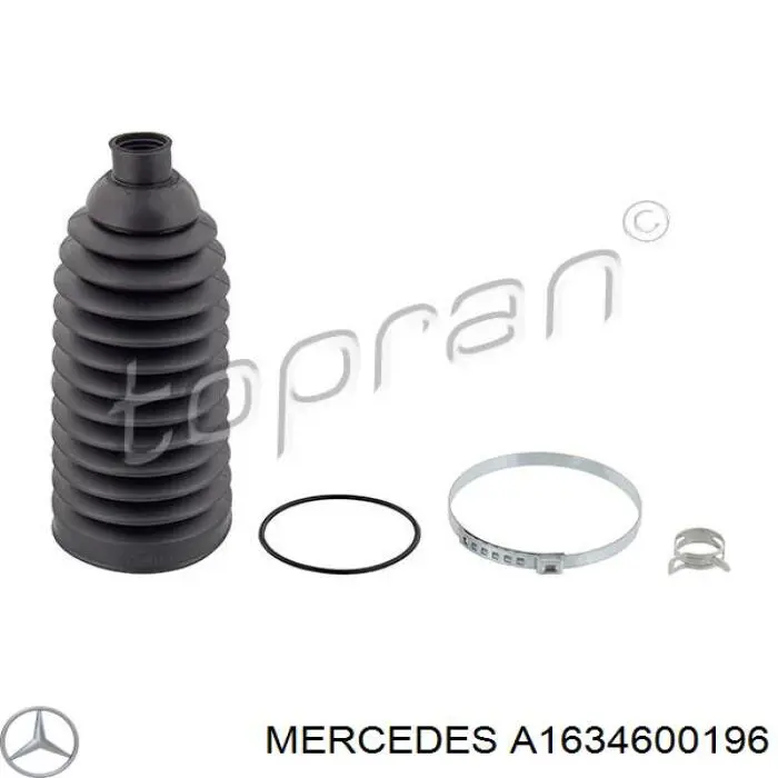 Пыльник тяги Mercedes A1634600196 цена, от 6.76 USD