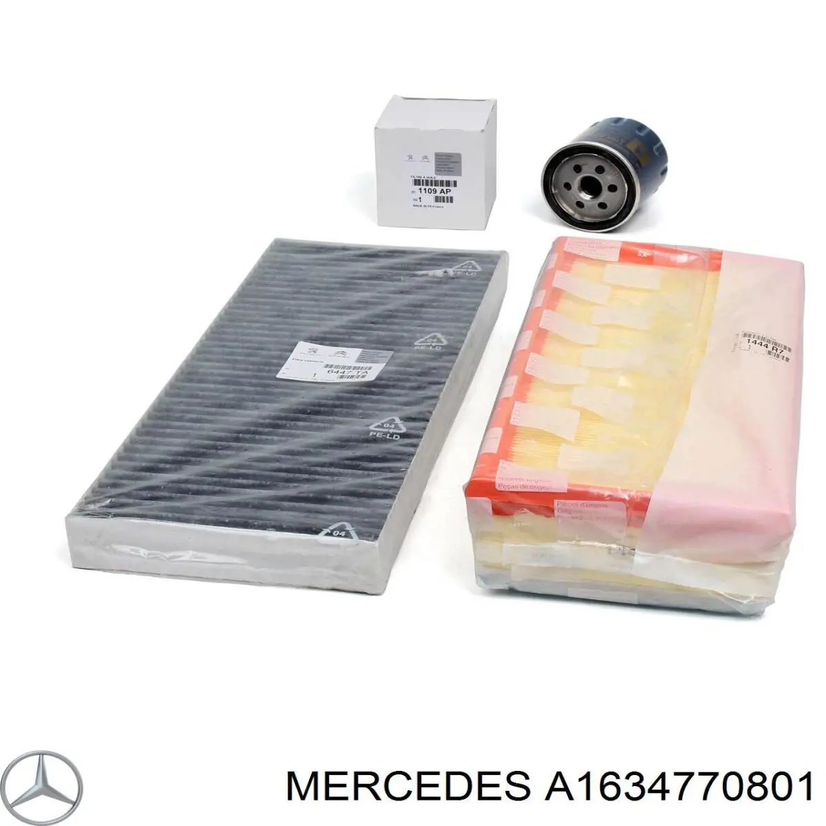 A1634770801 Mercedes топливный фильтр