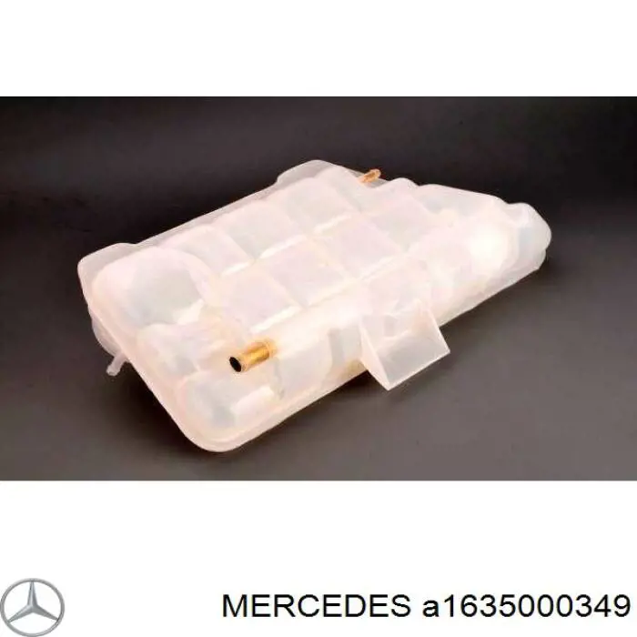 Бачок системы охлаждения расширительный Mercedes A1635000349