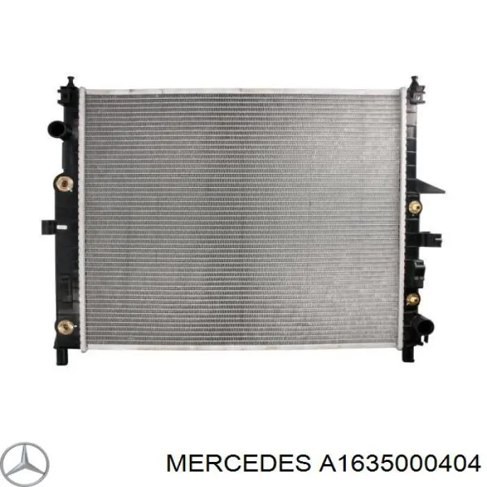 Радиатор A1635000404 Mercedes