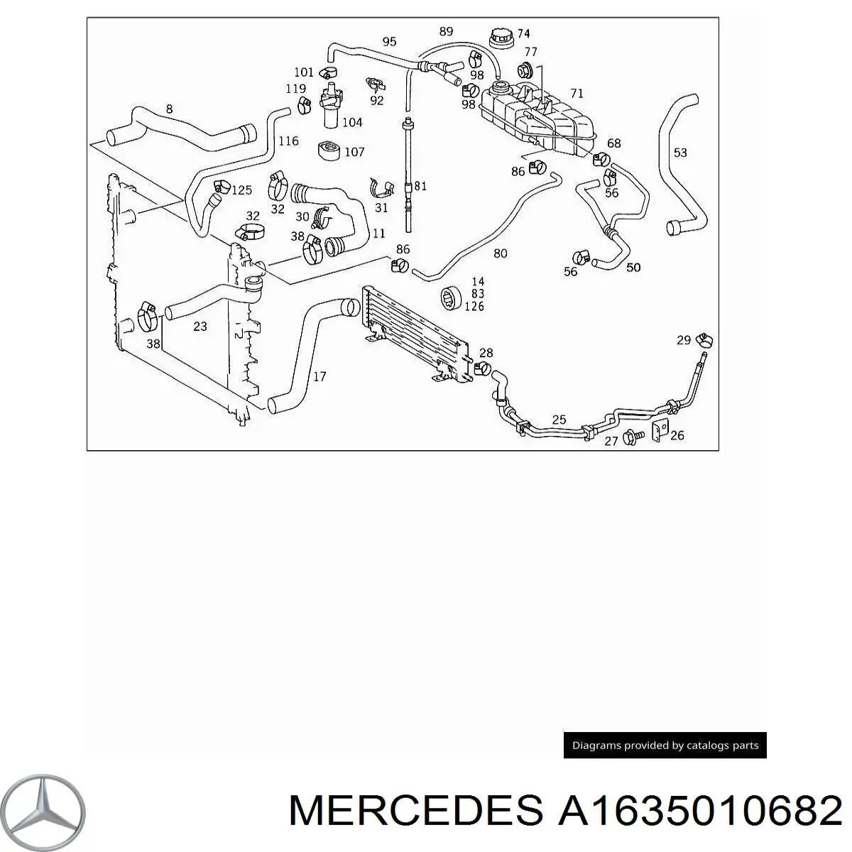  A1635010682 Mercedes