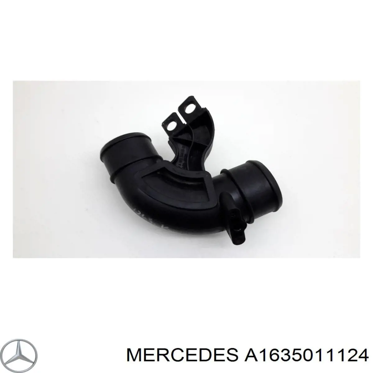A1635011124 Mercedes mangueira (cano derivado superior esquerda de intercooler)