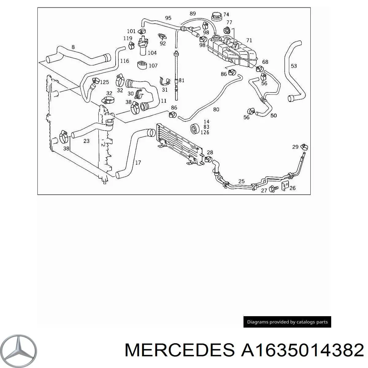 A1635014382 Mercedes 