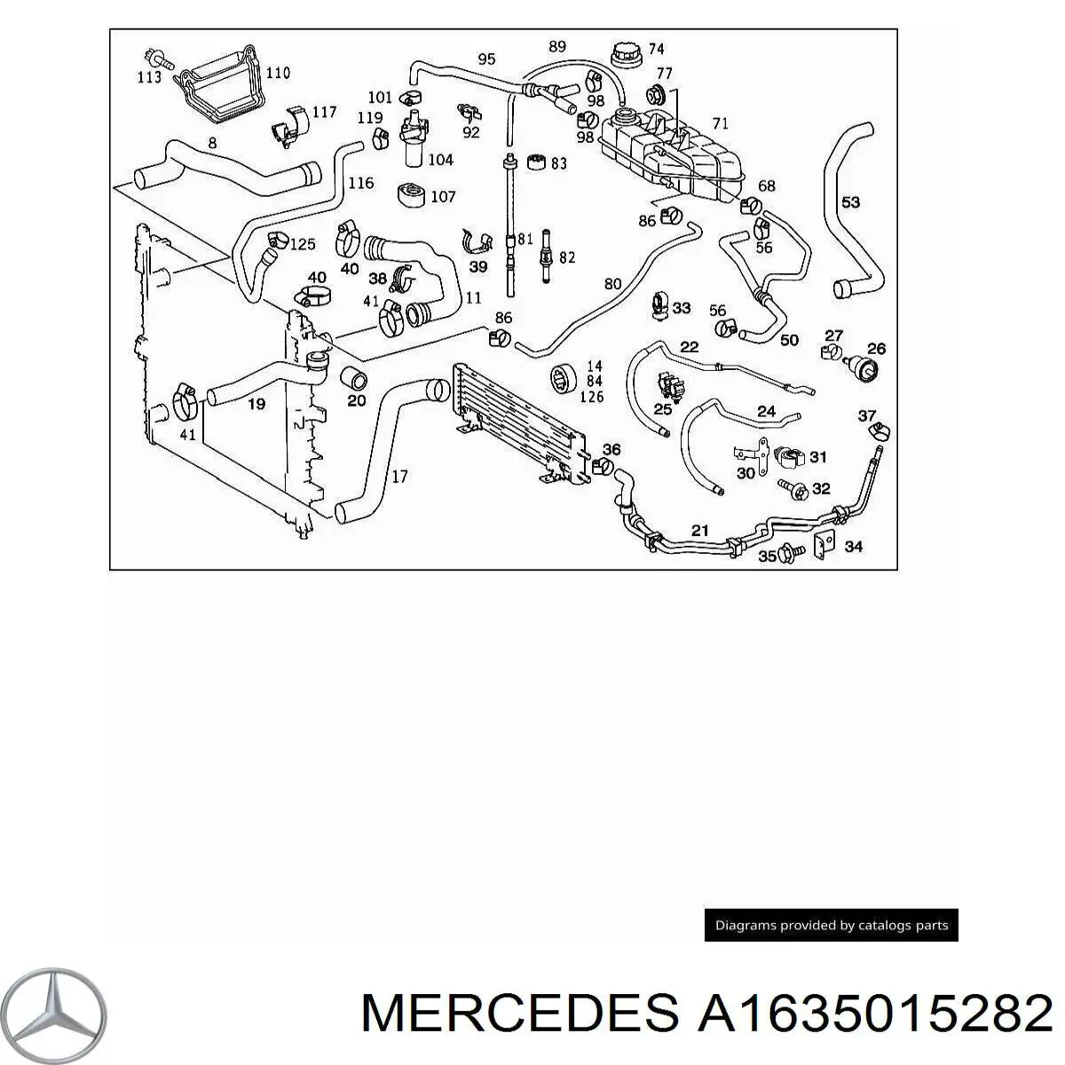  A1635015282 Mercedes