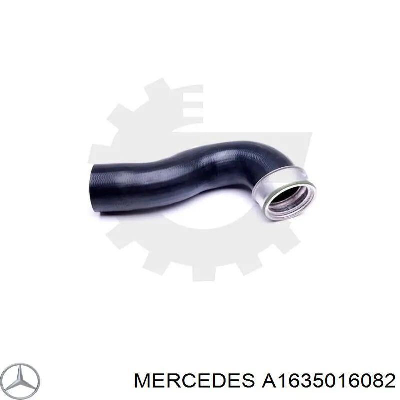 Шланг интеркуллера Mercedes 1635011982
