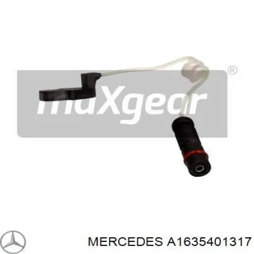 A1635401317 Mercedes датчик износа тормозных колодок передний