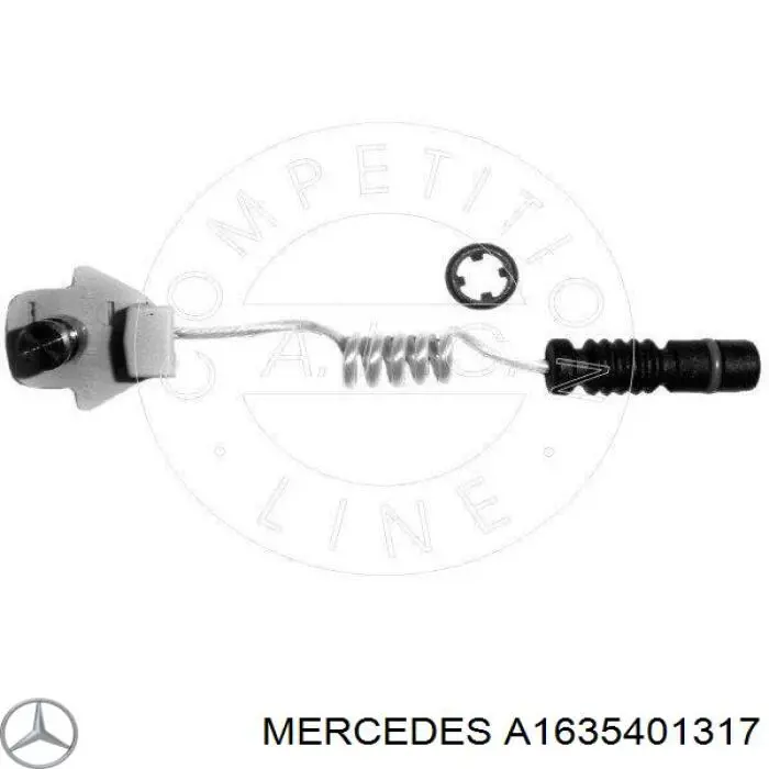 Датчик износа тормозных колодок перед MERCEDES-BENZ W163 98-05