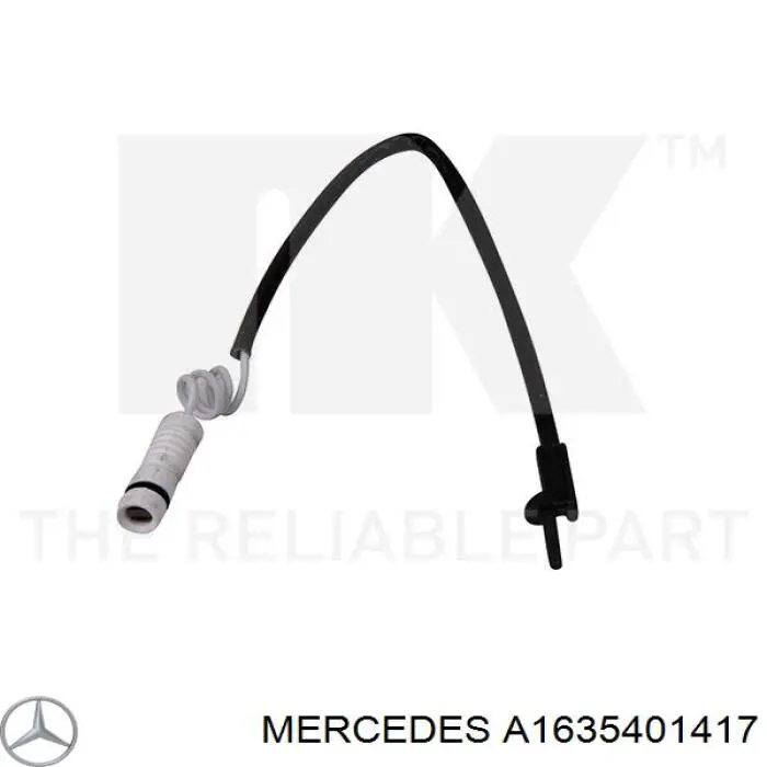 Датчик износа тормозных колодок задний A1635401417 Mercedes