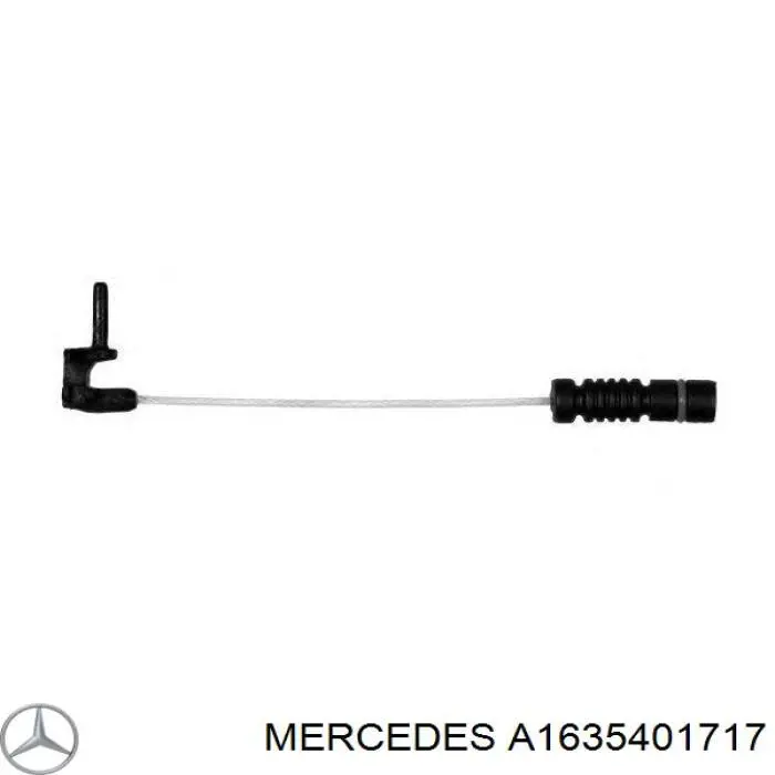 A1635401717 Mercedes датчик износа тормозных колодок передний