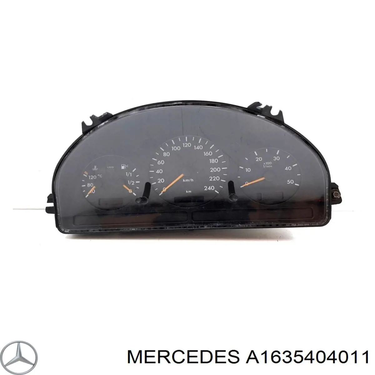 A1635404011 Mercedes приборная доска (щиток приборов)
