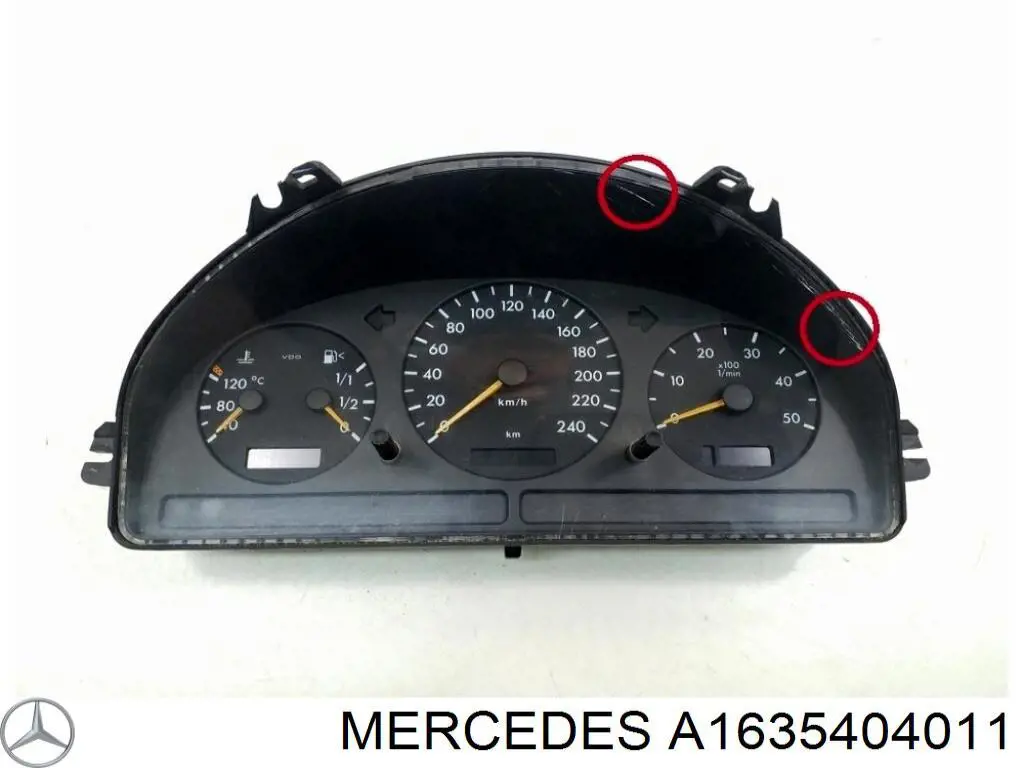 1635407611 Mercedes Щиток приборов