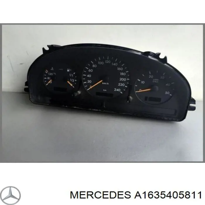 A1635405811 Mercedes painel de instrumentos (quadro de instrumentos)
