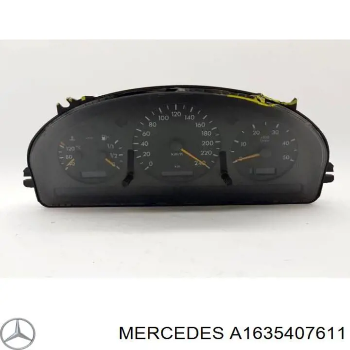 A1635407611 Mercedes painel de instrumentos (quadro de instrumentos)