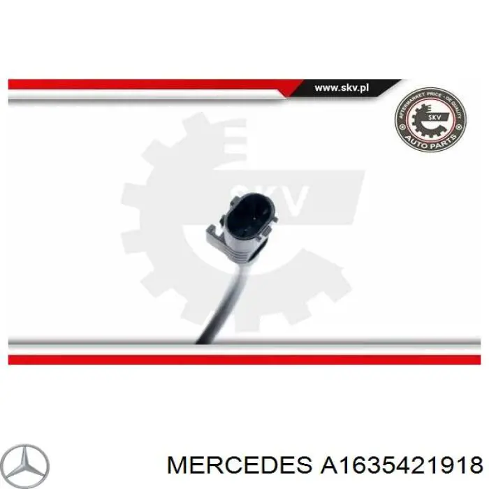 Купить A1635421918 Mercedes Датчик антиблокировочной системы торможения