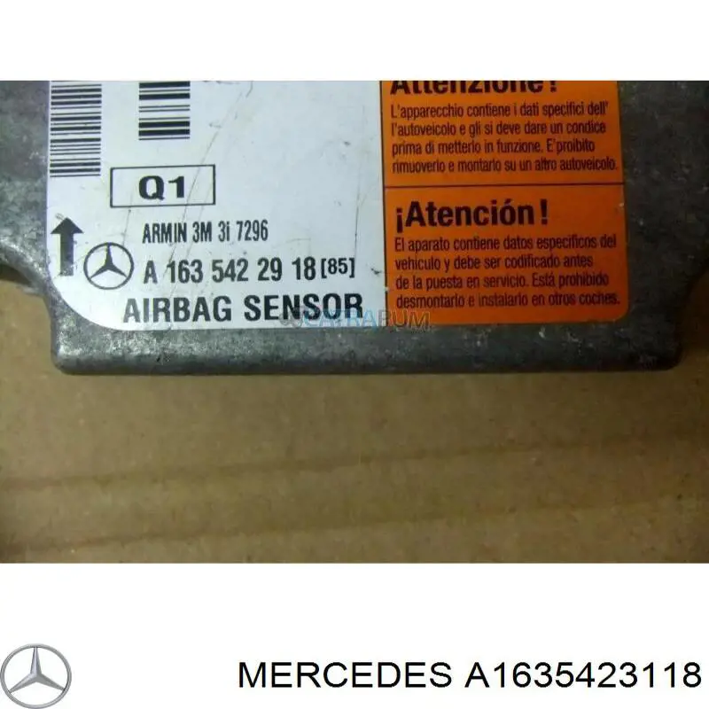  Mercedes A1635423118 цена, от 41.11 USD
