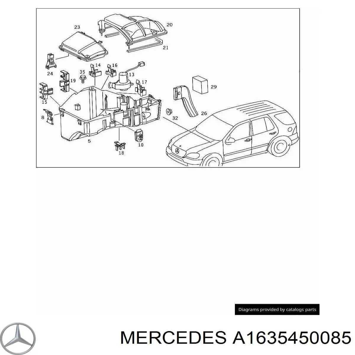 A1635450085 Mercedes 