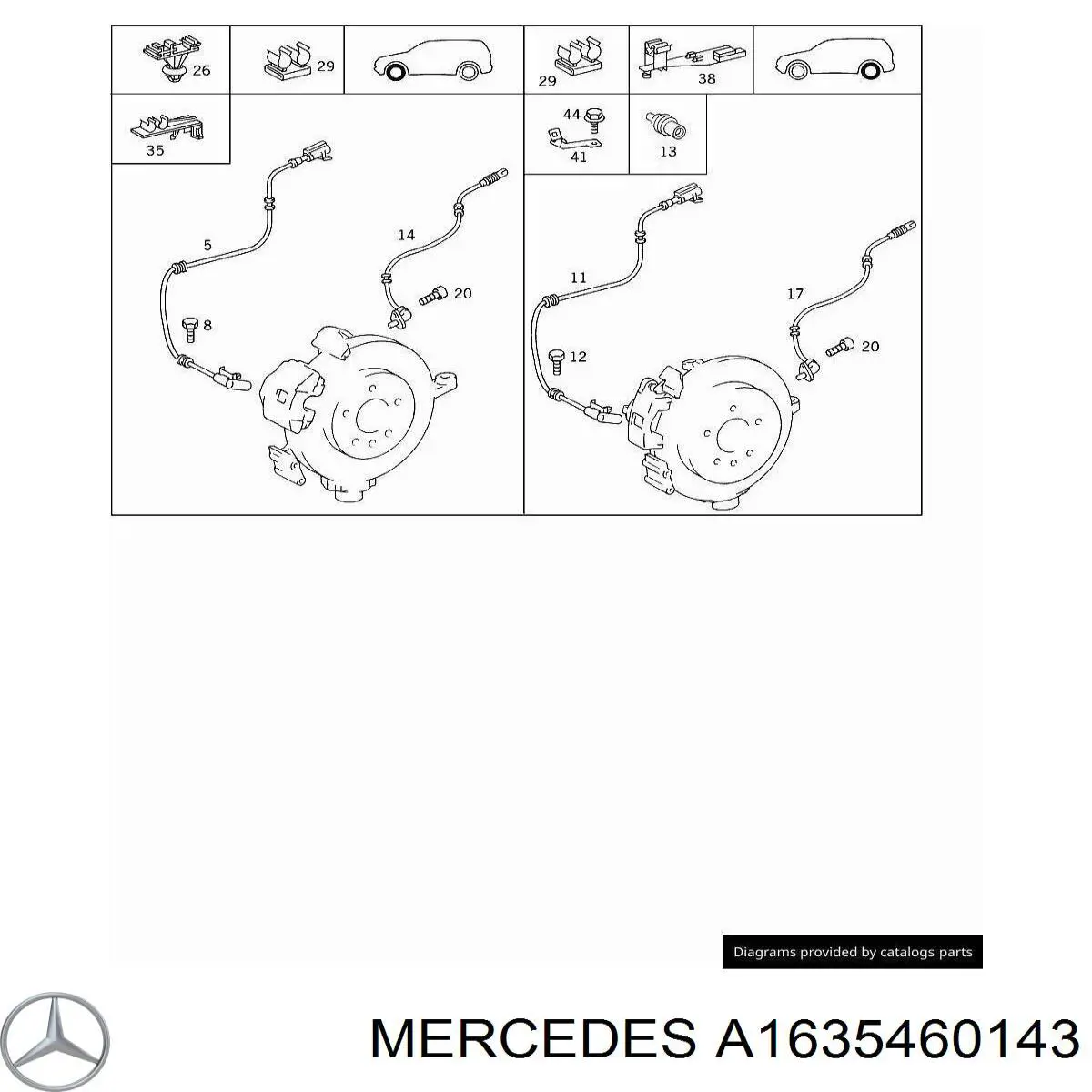 A1635460143 Mercedes 