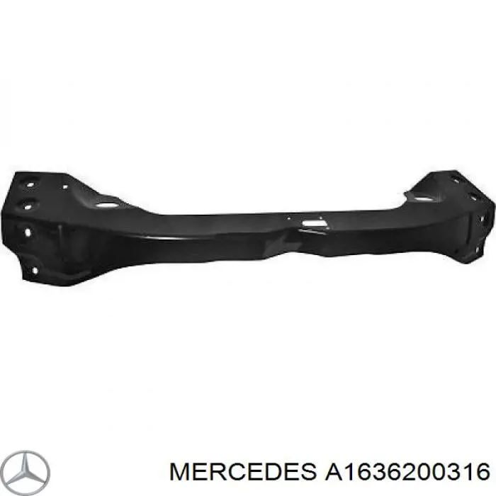 A1636200316 Mercedes Суппорт радиатора верхний