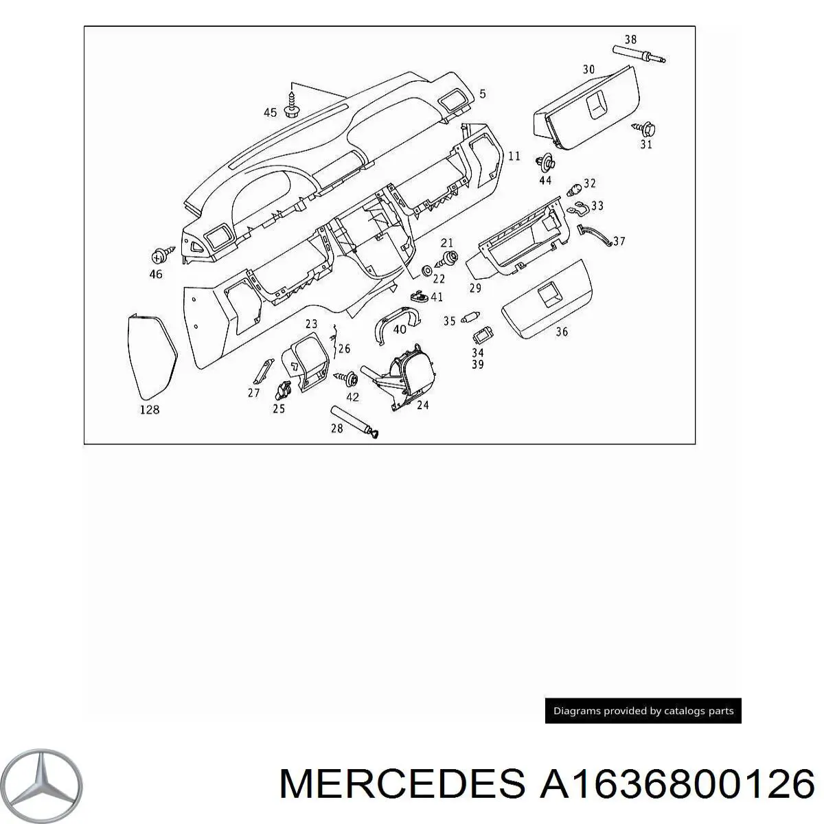 A1636800126 Mercedes 