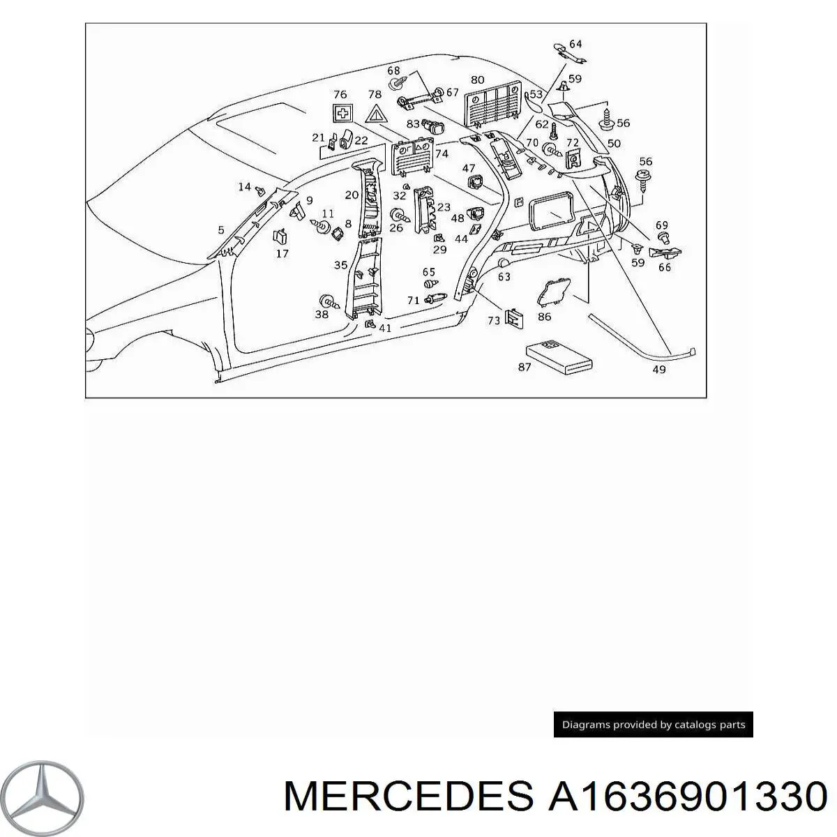 A1636901330 Mercedes 