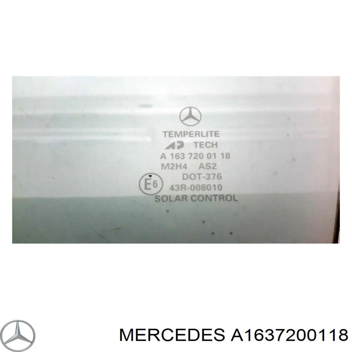 Окно (передней двери) двери Mercedes A1637200118 цена, от 25.31 USD