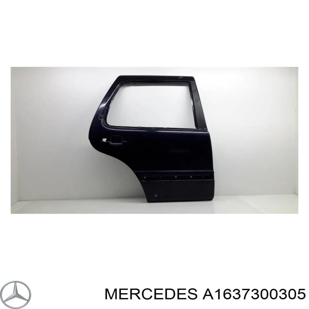  Дверь задняя левая Mercedes ML/GLE 