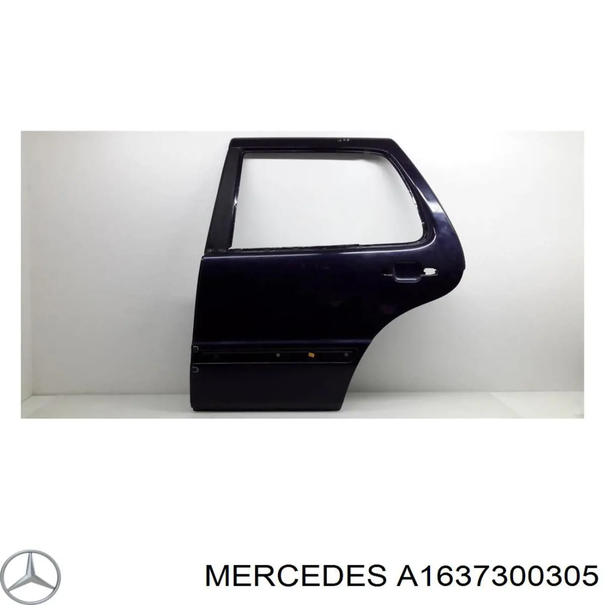 Дверь пассажирская задняя левая на Mercedes ML/GLE  W163