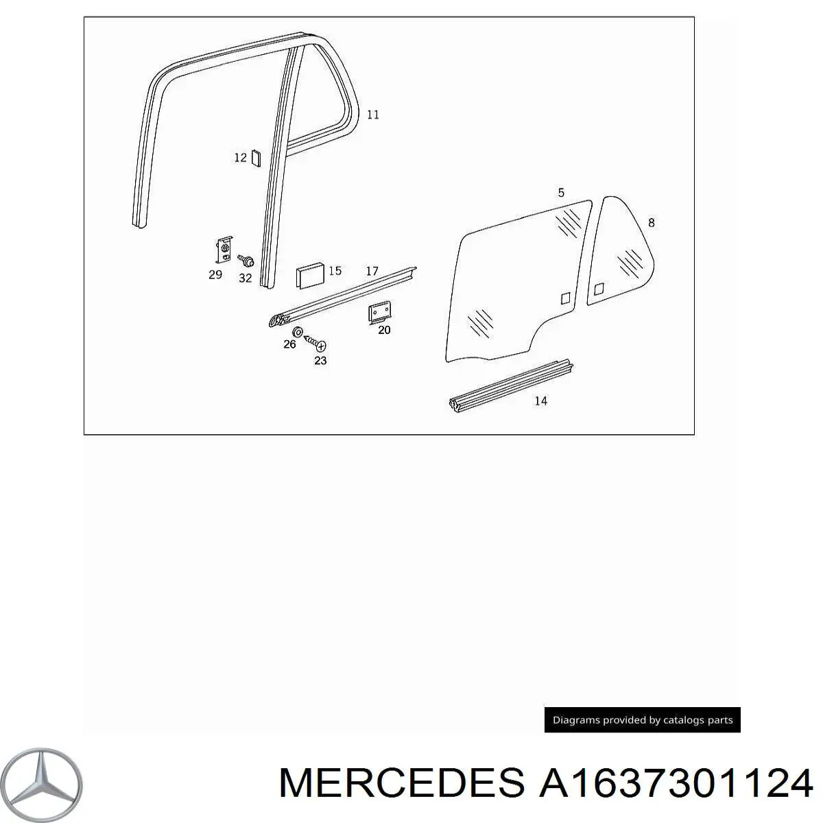  Mercedes A1637301124 цена, от 9.93 USD