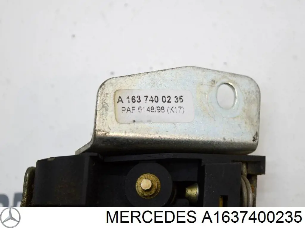 Fecho de tampa de porta-malas (de 3ª/5ª porta traseira) Mercedes ML/GLE  W163