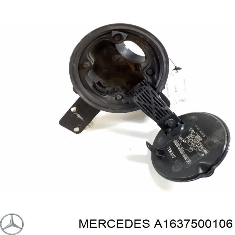 Лючок топливного бака на Mercedes ML/GLE (W163)