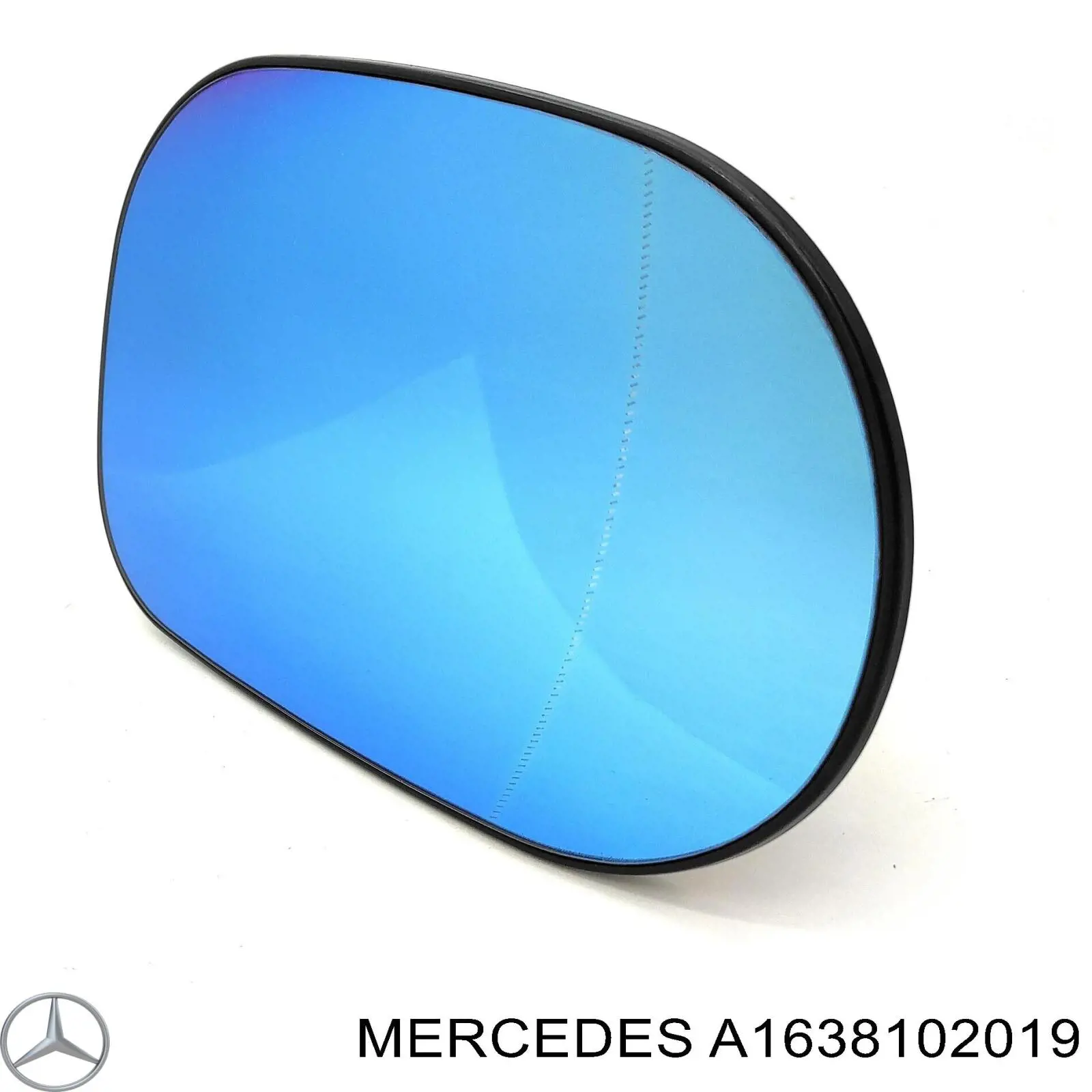 Стекло зеркала заднего вида, правого Mercedes 1638102019 цена, от 24.74 USD