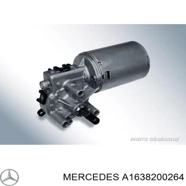 1638200464 Mercedes фонарь задний правый