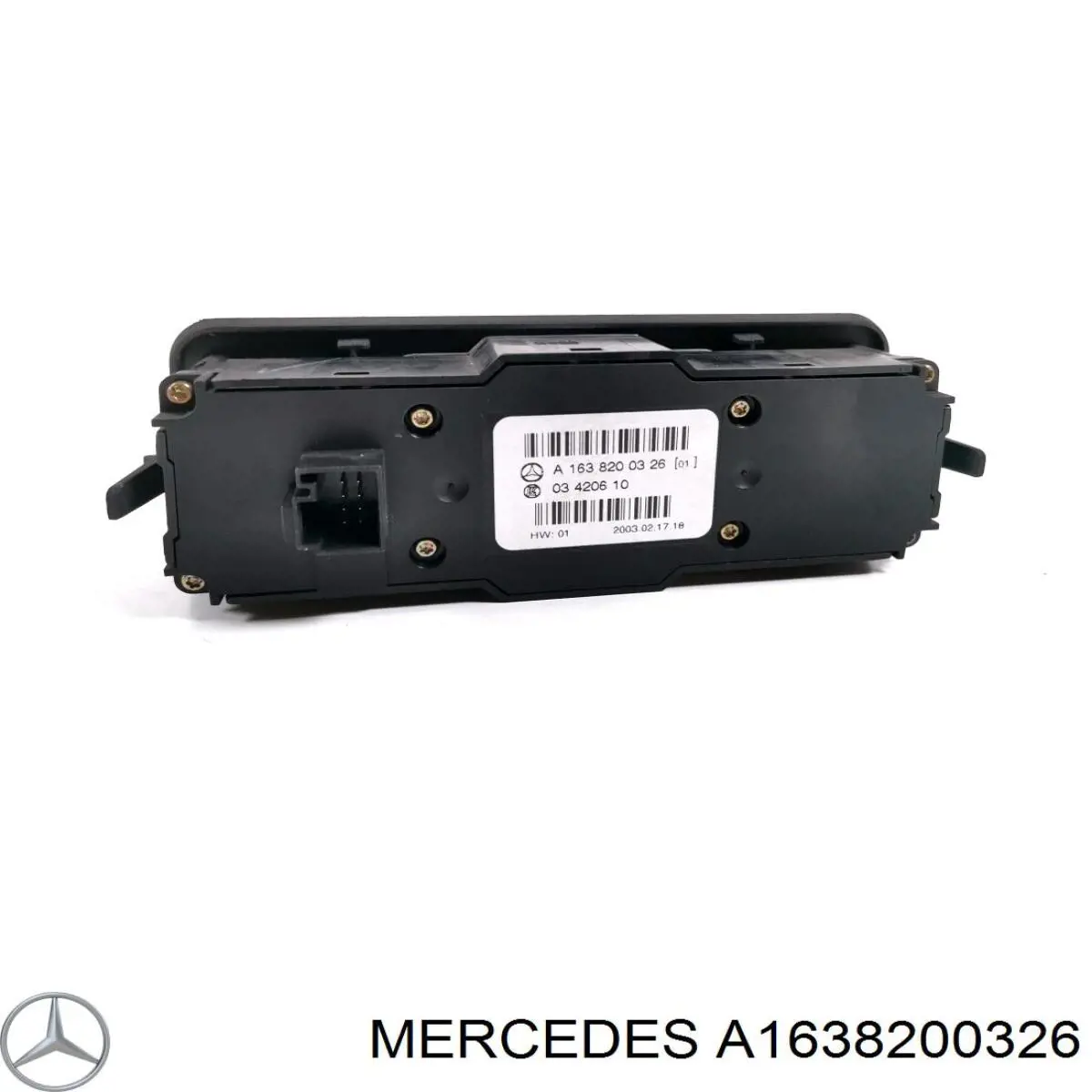 A1638200326 Mercedes Кнопки заднего стеклоподъемника