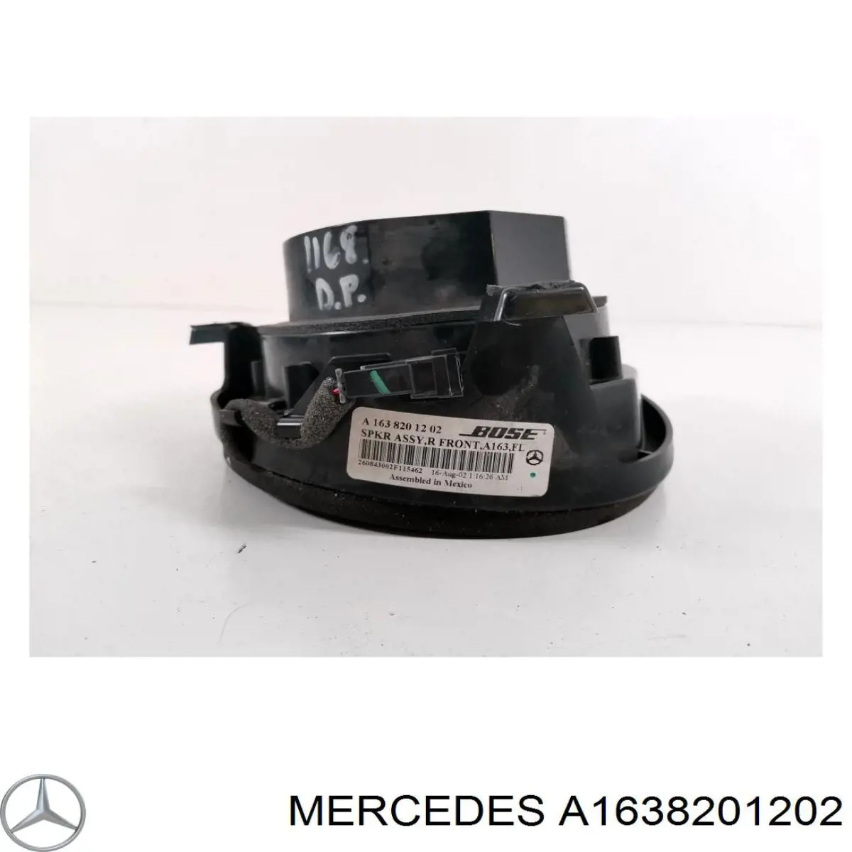  Mercedes A1638201202 цена, от 38.01 USD