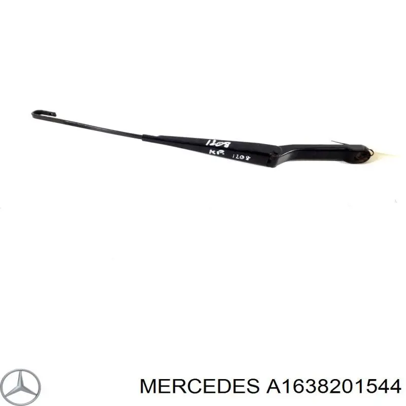 1638201544 Mercedes рычаг-поводок стеклоочистителя лобового стекла