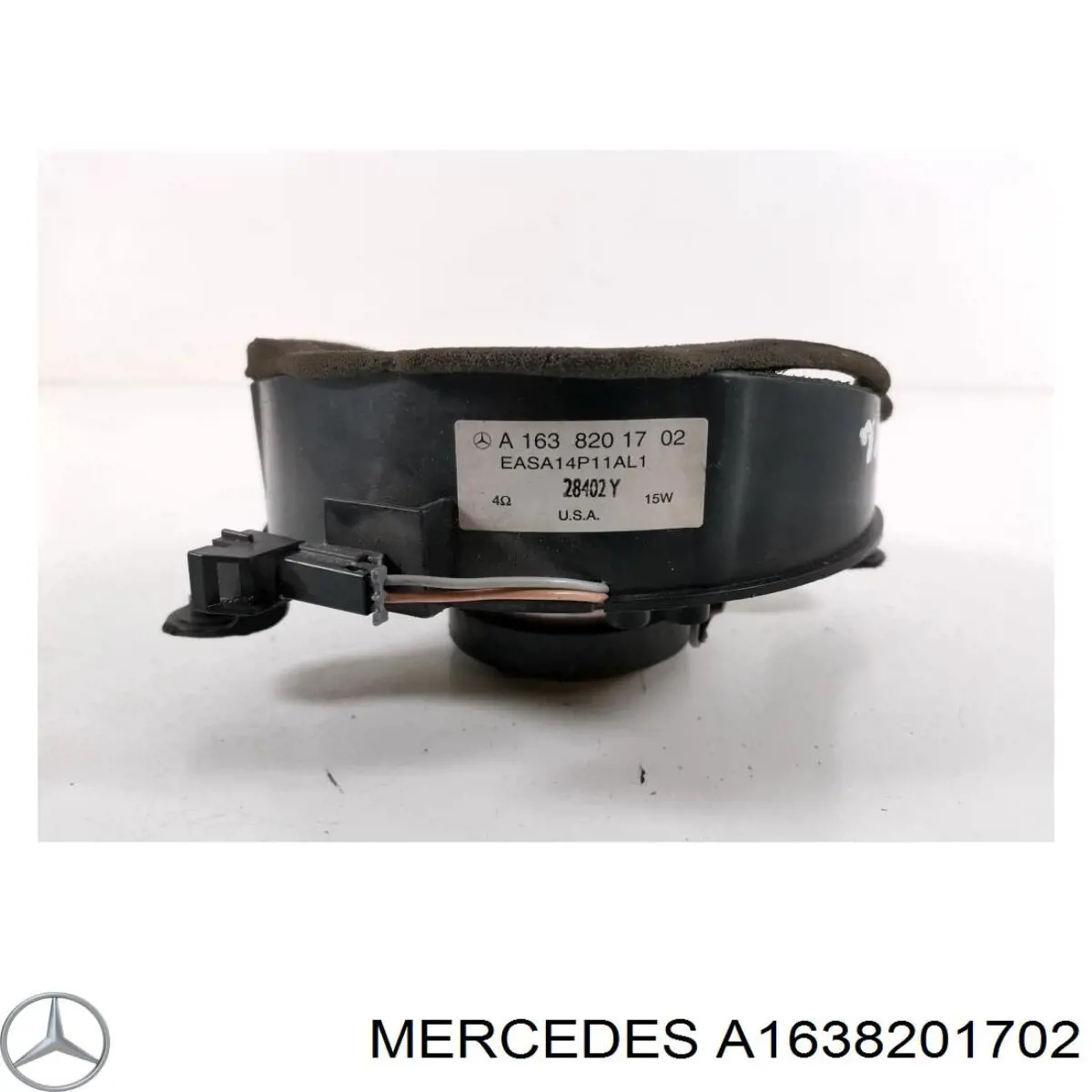 Динамик задней двери 1638201702 Mercedes