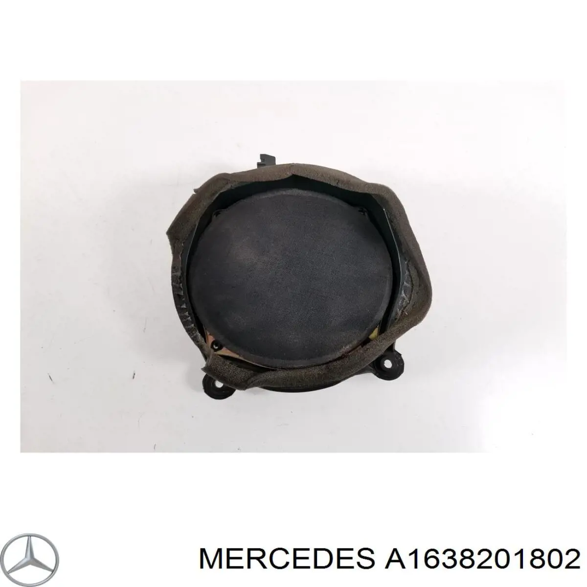 A1638201802 Mercedes alto-falante da porta traseira