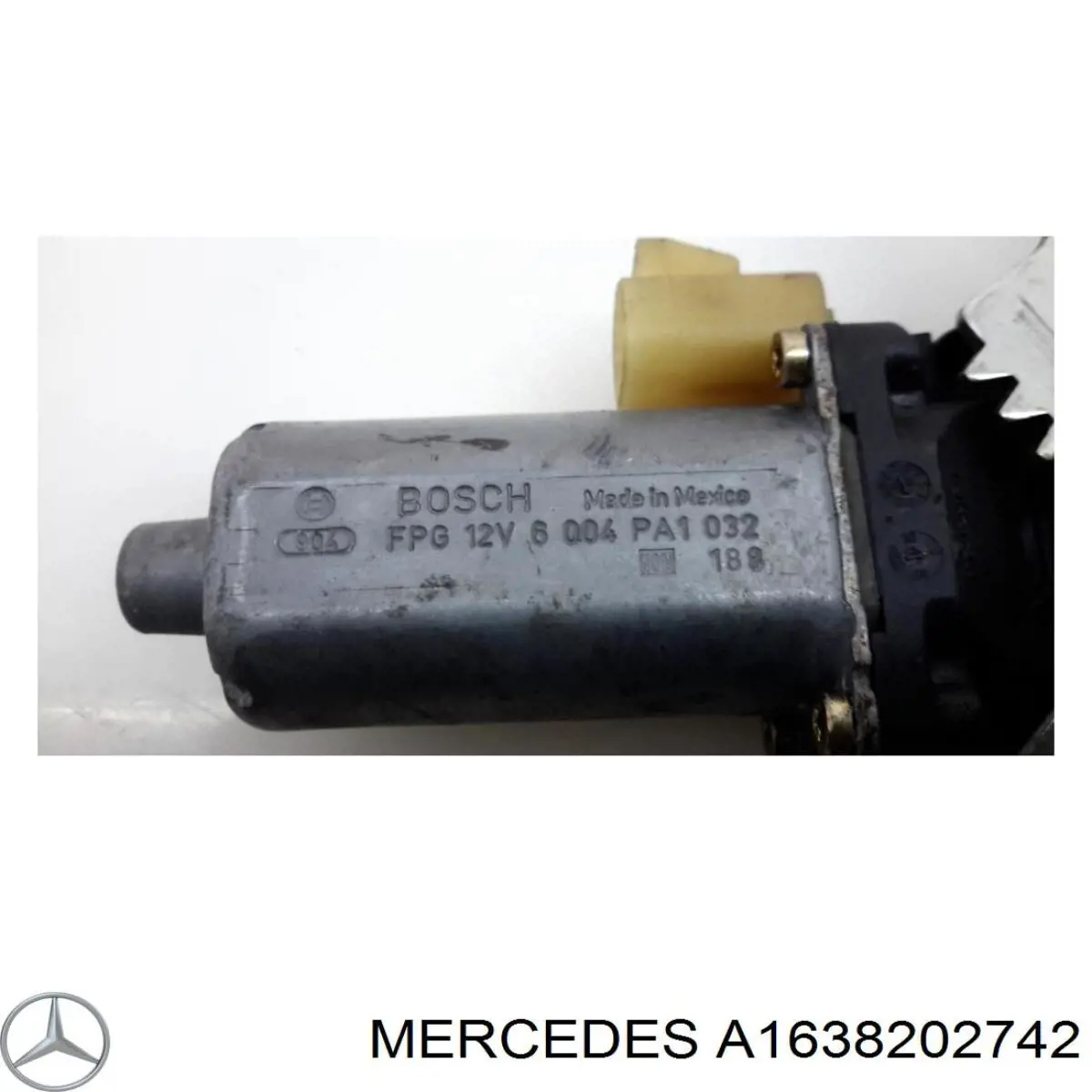 Купить 1638200342 Mercedes Мотор стеклоподъемника двери передней левой