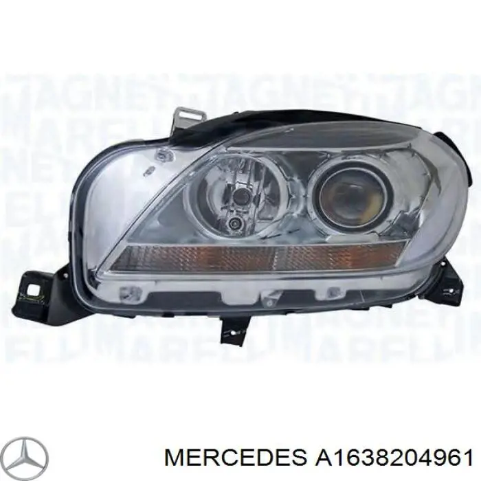 Фара левая A1638204961 Mercedes