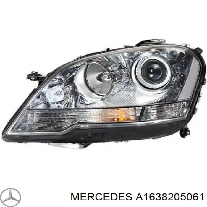 Фара правая 1638205061 Mercedes