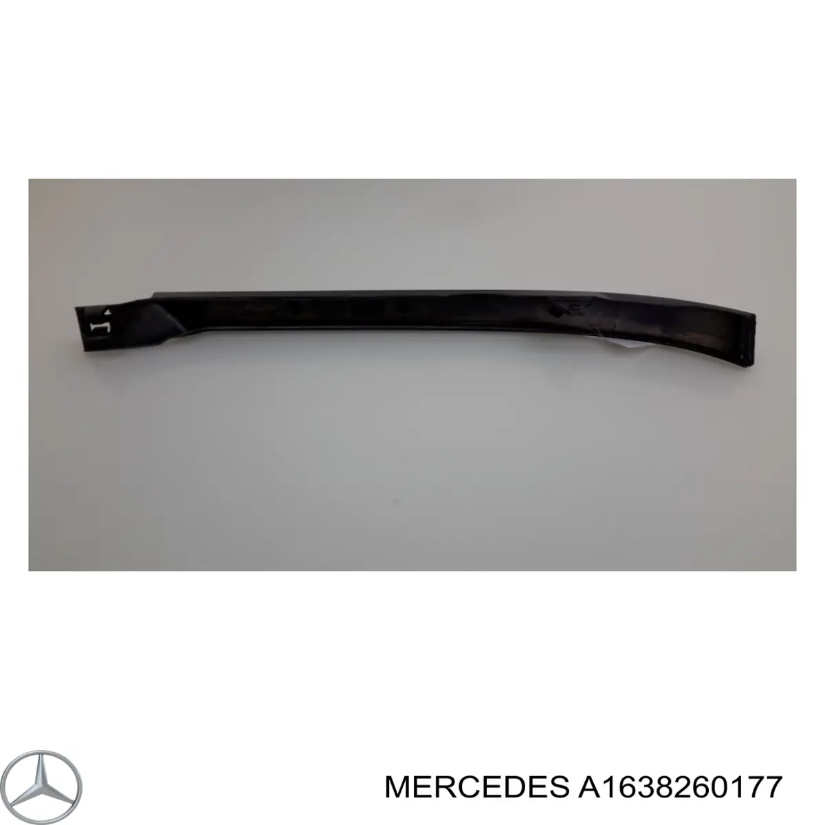 A1638260177 Mercedes ripa (placa sobreposta da luz esquerda)