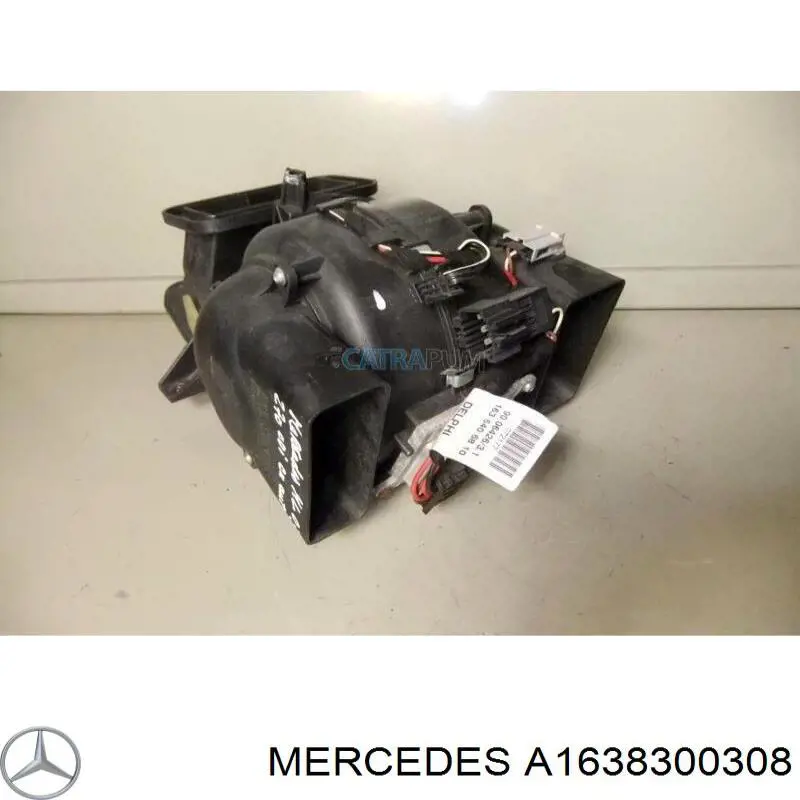 Корпус вентилятора печки (отопителя салона), в сборе Mercedes 1638300308 цена, от 16.91 USD