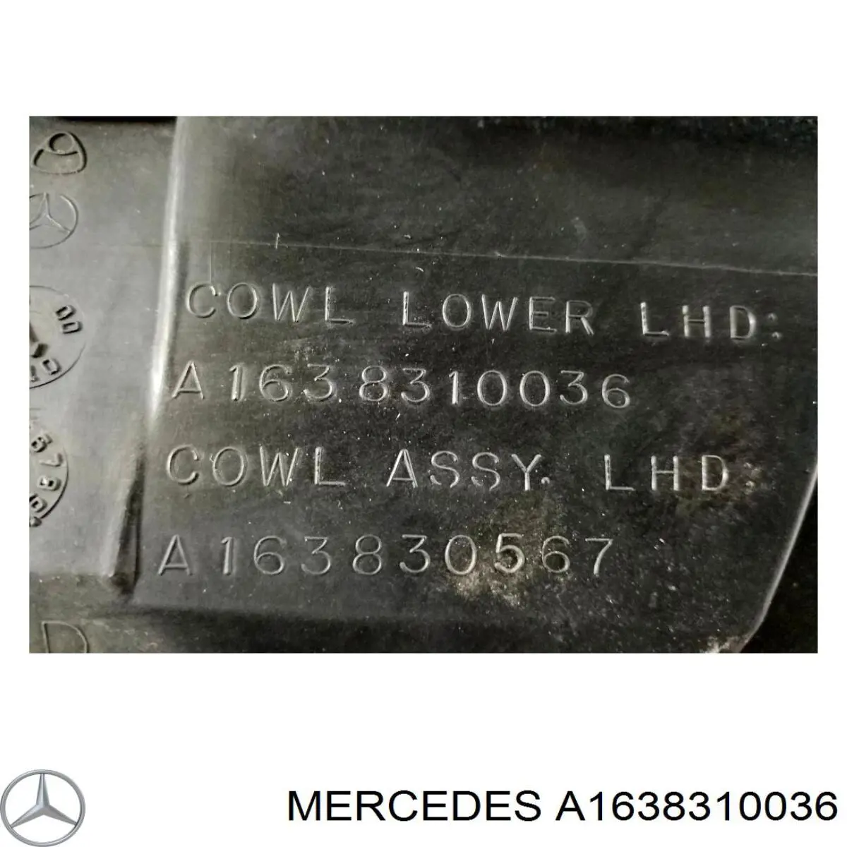 Купить A1638310036 Mercedes 