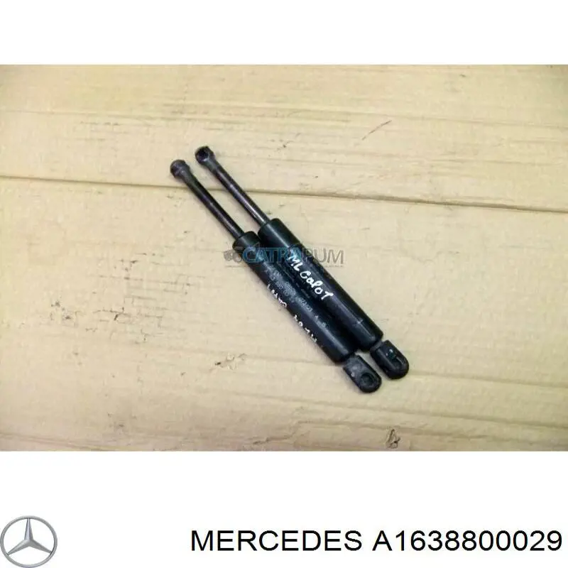 Купить A1638800029 Mercedes Амортизатор под капот
